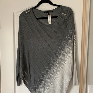 WHBM Poncho Sweater